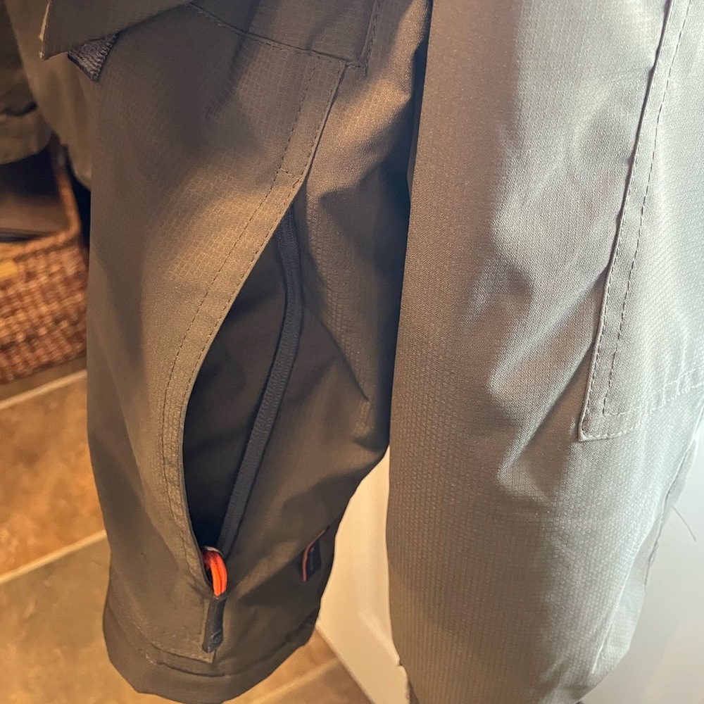 Free Country “3-in-1” Men’s Jacket, Dark Olive & Orange (Size Medium) - Picture 10 of 15